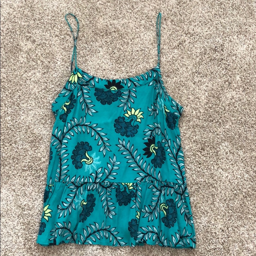 Loft peplum tank. Like new